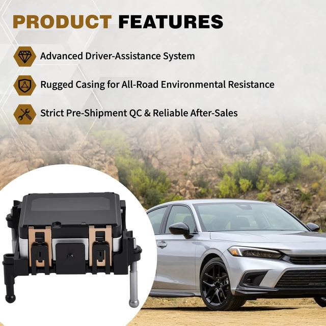 Alt view image 5 of 5 - Front Adaptive Cruise Control Distance Radar Sensor Made for Honda Civic