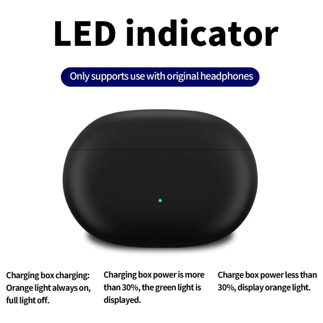 Alt view image 3 of 5 - VOXATVO Replacement Charging Case Compatible with Solo Buds
