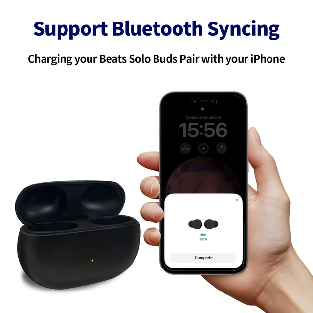 Alt view image 4 of 5 - VOXATVO Replacement Charging Case Compatible with Solo Buds