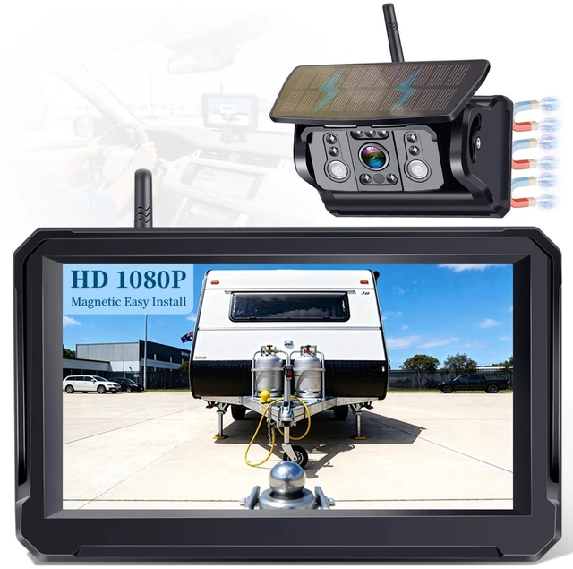 Main image of Magnetic Wireless Backup Camera for Truck: Strong Magnet, Portable