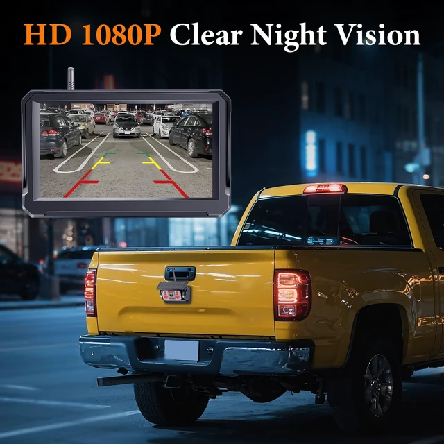 Alt view image 4 of 5 - Magnetic Wireless Backup Camera for Truck: Strong Magnet, Portable