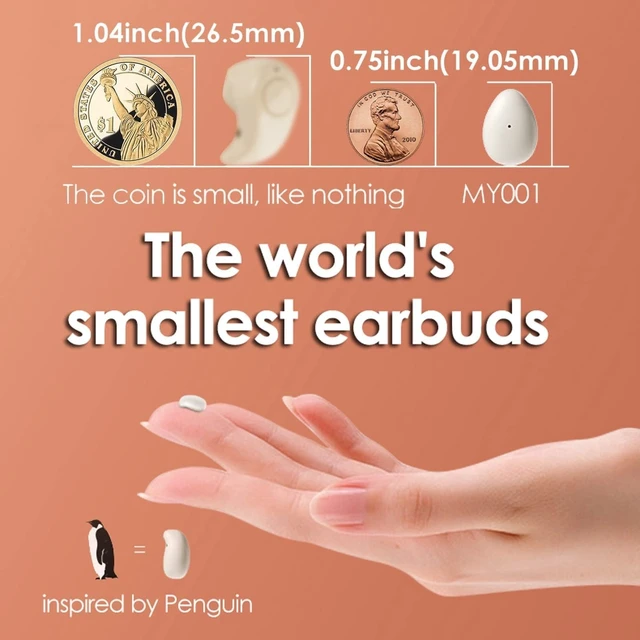 Alt view image 2 of 5 - Xmenha Invisible Sleep Earbuds Wireless Smallest Lightest Tiny Noise Cancelling Ear Buds for Sleeping Quiet-Comfort Mini Bluetooth 5.3 Hidden Headphones for Side Sleepers/Work