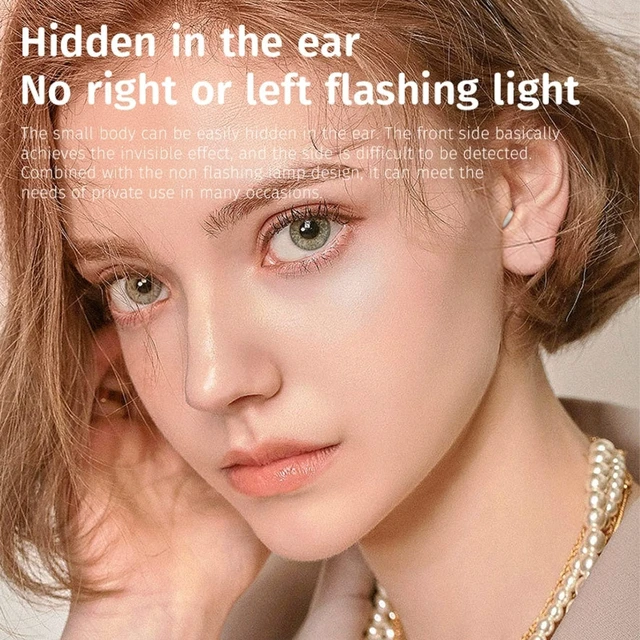 Alt view image 4 of 5 - Xmenha Invisible Sleep Earbuds Wireless Smallest Lightest Tiny Noise Cancelling Ear Buds for Sleeping Quiet-Comfort Mini Bluetooth 5.3 Hidden Headphones for Side Sleepers/Work