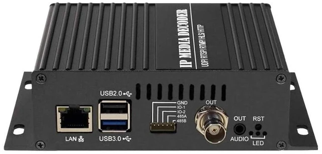Main image of HaiweiTech HSD-101 H.265 H.264 1080P 60FPS Video Audio Decoder SRT HTTP RTSP RTMP UDP HLS to HD 3G SDI Converter IP Streaming to HD-SDI 3G-SDI Decoder for Decoding SDI Video Encoder and IP Camera