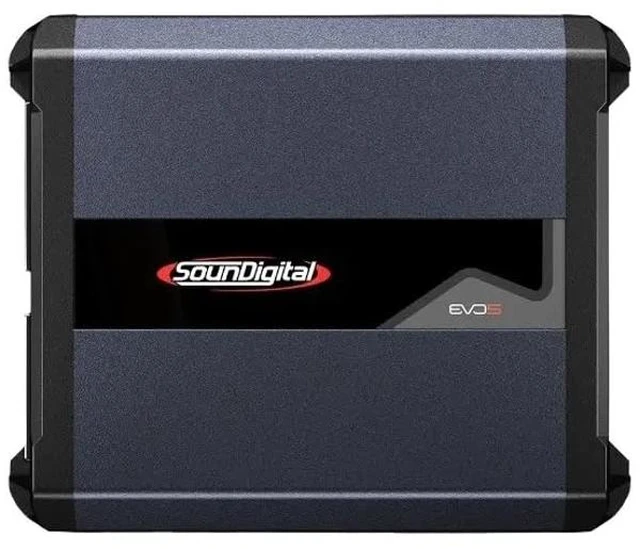 Main image of SounDigital Car Full Range Amplifier 1200.1-1200 Watts RMS 1 Ohm 1 Channel High Efficiency High Power Amp EVO5