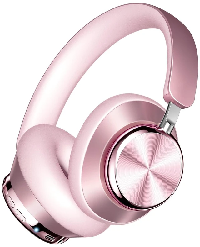 Main image of Wentronic Y03 Bluetooth Headphones Wireless Active Noise Cancelling Over Ear Headphones 48 Hours Playtime High Sound Quality 6 EQ Music Mode Headphones with Soft Ear Cushion - Pink