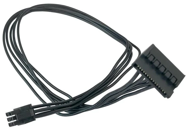 Alt view image 3 of 5 - GinTai 6Pin Single SATA Hard Cable for Dell QBT1250 QCT1250 QCT1255 ECT1250