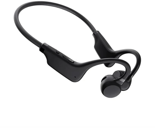 Main image of Bone Conduction Headphones Bluetooth 5.2,Open Ear Earphones Wireless with Noise Cancelling Mic,Waterproof Lightweight Foldable Neckband Headsets TF Card Support for Cycling Running Hiking Bicyc