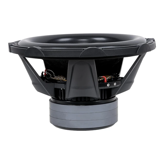 Alt view image 5 of 5 - Audiopipe 15" Triple Stack Composite Cone Subwoofer (TXX-BDC3-15D2), Superior Performance, 2400W Max Power, 3.3" BASV Dual Voice Coil, Aluminum Basket, Multi-Connect Terminals, Dual 2 Ohms