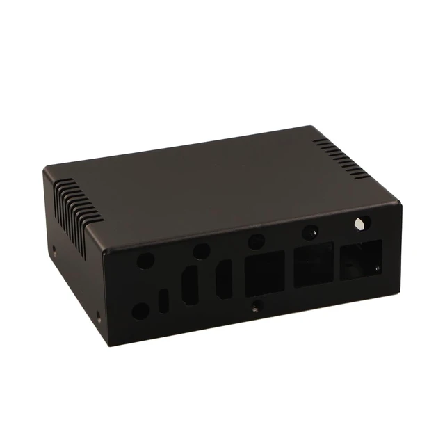 Alt view image 3 of 5 - Radxa Metal Case for Rock 5B+, Full Metal Enclosure, Black