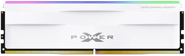 Alt view image 2 of 4 - Silicon Power DDR5 16GB (1x16GB) Zenith RGB 6400MT/s (PC5-51200) 288-pin CL32 1.4V UDIMM Desktop Memory Module RAM SP016GXLWU64AFSH White