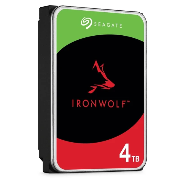 Alt view image 2 of 5 - Seagate IronWolf ST4000VN006 4 TB Hard Drive - 3.5" Internal - SATA (SATA/600) - Conventional Magnetic Recording (CMR) Method