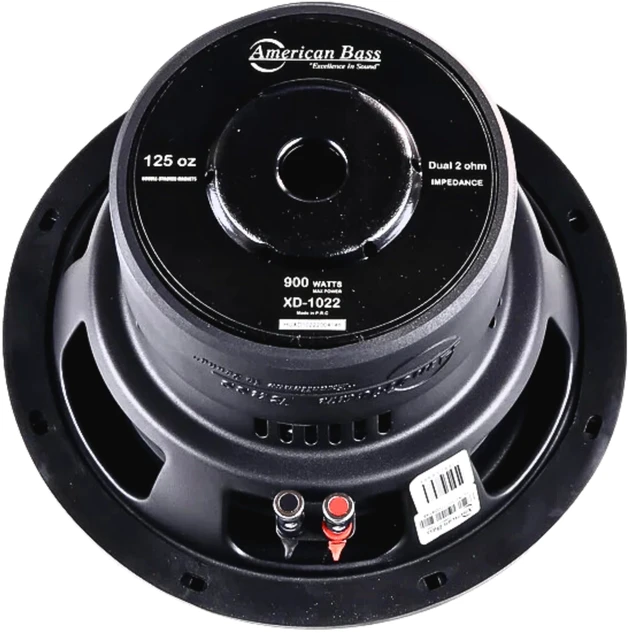 Alt view image 3 of 4 - American Bass XD 10" 2 Ohm 1000 Max Watts Car Subwoofer V2