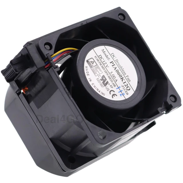 Alt view image 5 of 5 - Deal4GO 2U Silver Chassis System Cooling Fan 38HNJ 88R2N Replacement for Dell PowerEdge R750, R760, R7525, R7615, R7625, R7960