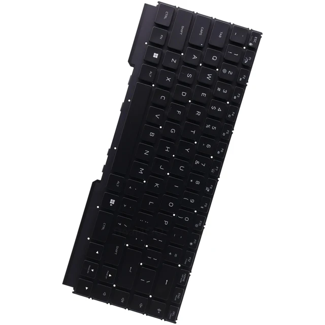 Alt view image 5 of 5 - Deal4GO 4-Zone RGB Backlit Keyboard W5WTV JPNK5 Replacement for Dell Alienware M15 R5 R6 R7, G16 7620 7630 7635