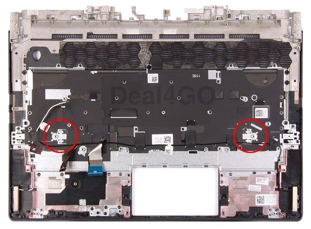 Alt view image 3 of 5 - Deal4GO 4-Zone RGB Backlit Keyboard W5WTV JPNK5 Replacement for Dell Alienware M15 R5 R6 R7, G16 7620 7630 7635