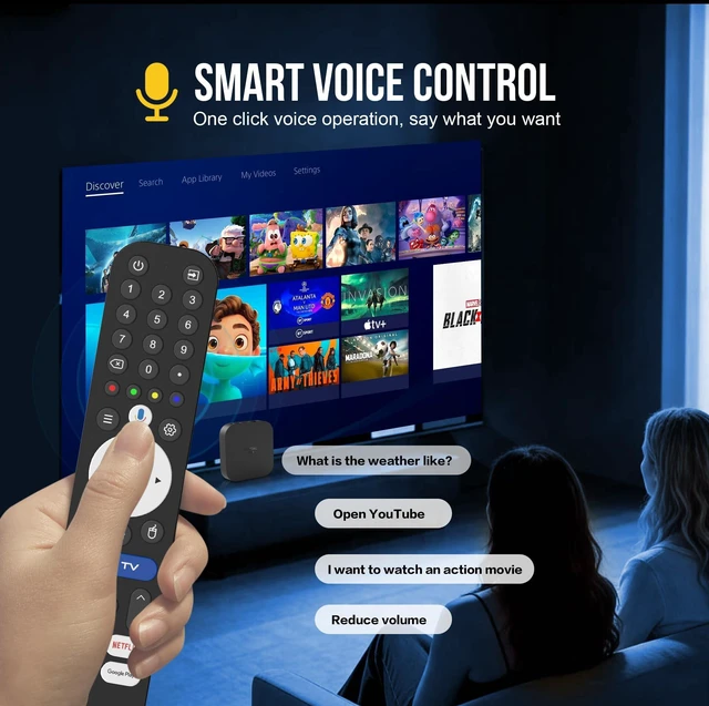 Alt view image 4 of 5 - Android 14 TV Box 2026, 8K Ultra HD with 2GB RAM 16GB ROM RK3518 WIFI6