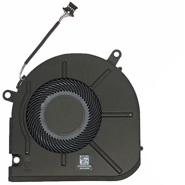 Alt view image 4 of 5 - ZHAWULEEFB Replacement New Laptop CPU+GPU Cooling Fan for HP Envy 15M-EU 15M-ES 15T-ES 15Z-EU 15-EU TPN-W149 TPN-W150 Series M45465-001 M45466-001 EG50040S1-1C400-S9A EG50040S1-1C410-S9A DC5V Fan
