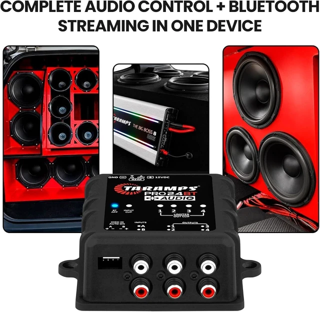 Alt view image 4 of 5 - Taramps PRO 2.4BT + Audio DSP Bluetooth Audio Processor for Car Audio