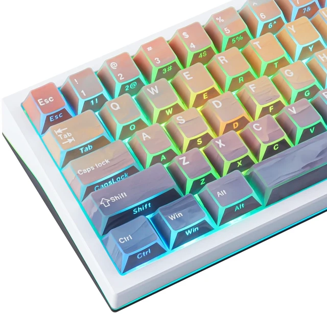 Main image of Tsungup Custom Keycaps,137 Keys Cherry Cool Key Caps Keyboard Keycap Set