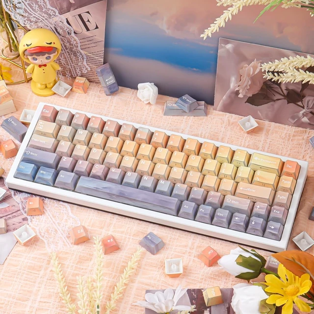 Alt view image 4 of 5 - Tsungup Custom Keycaps,137 Keys Cherry Cool Key Caps Keyboard Keycap Set