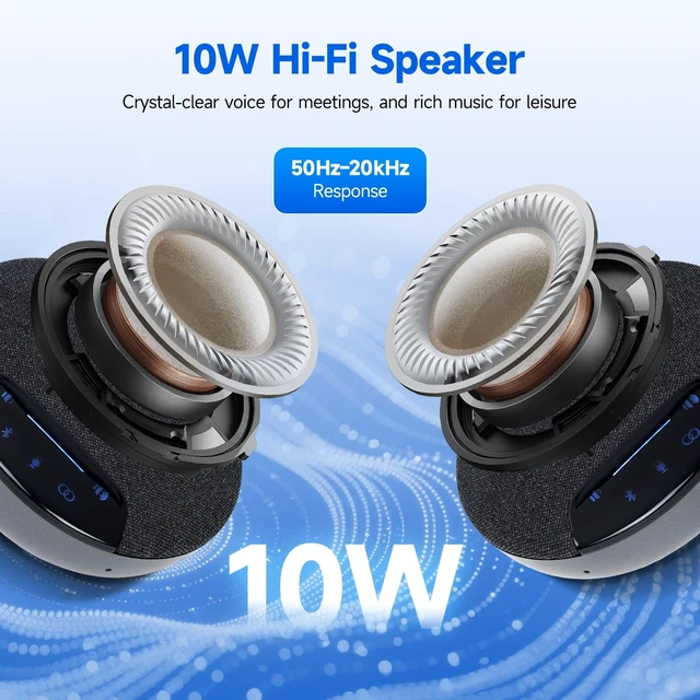 Alt view image 5 of 5 - SVN O1 Dual Conference Speaker Compatible with Zoom for Large Meeting Room