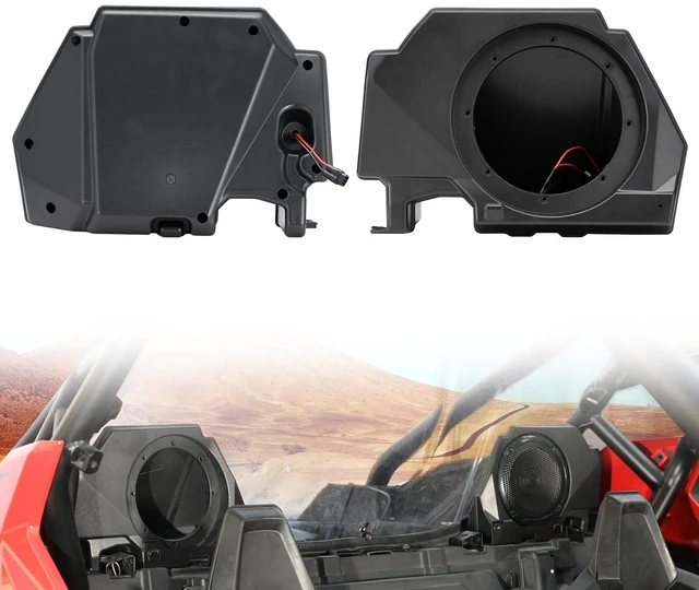 Main image of A & UTV PRO Rear Speaker Pods Enclosures with Metal Mount Brackets for Polaris RZR PRO XP XP4 2020-2024 6.5 inch Speaker Accessories (2PCS)