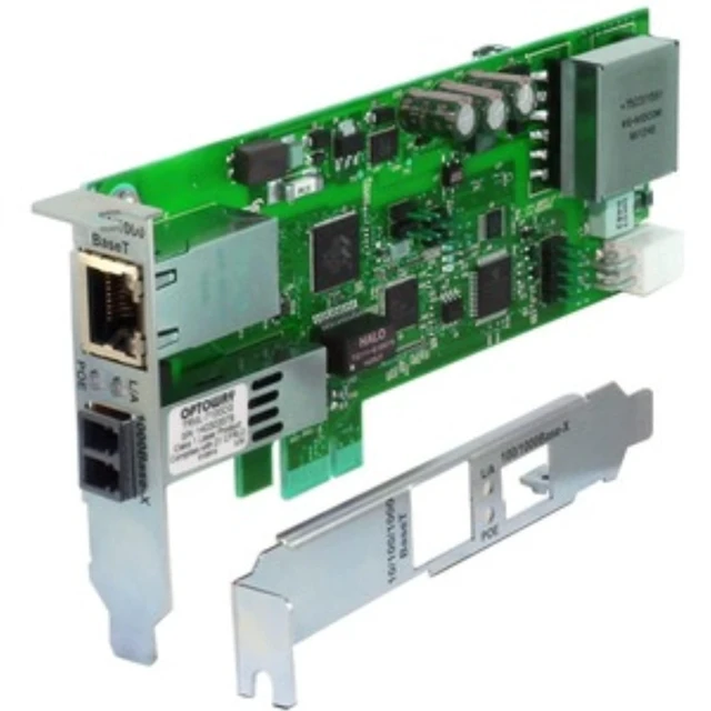Main image of Transition Networks N-GXE-POE-LC-01 Gigabit Ethernet Card