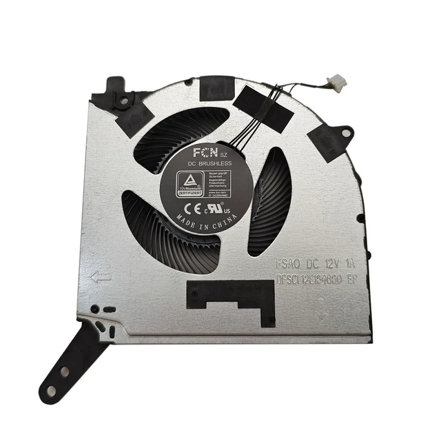 Alt view image 4 of 4 - BestParts CPU+GPU Cooling Fan Replacement for Legion 5 15APH9 (Type: 83EG)