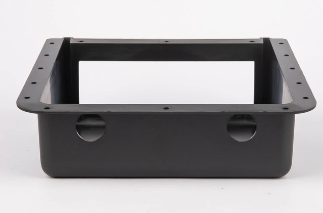 Alt view image 4 of 5 - NuIth Universal Car Under Dash/Top Mount Single DIN Radio Install Enclosure