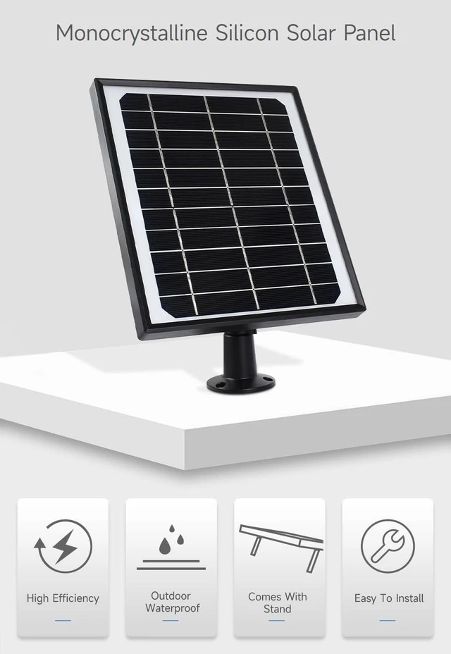 Alt view image 3 of 5 - Waveshare Monocrystalline Silicon Solar Panel (5.5V 6W), Toughened Glass Surface