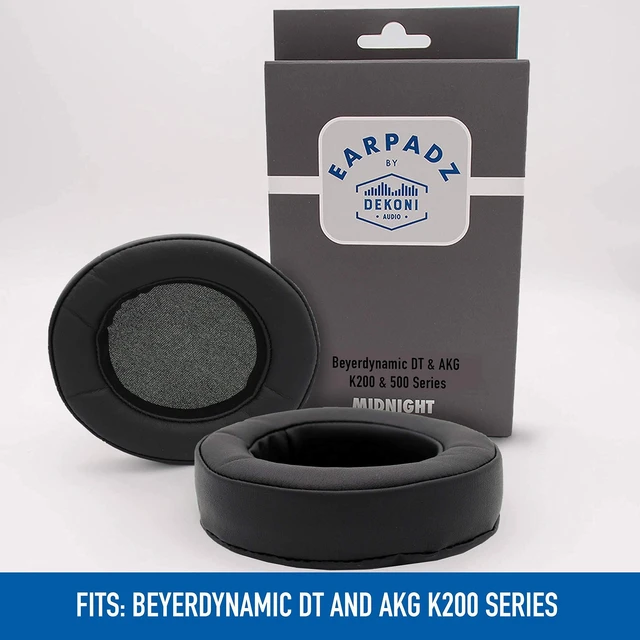 Alt view image 2 of 5 - Dekoni Audio Headphone Earpads for Beyerdynamic DT 770 Pro, DT 990 Pro ^^ Premium Replacement Ear Pads Memory Foam Cushion ^^ Protein Leather