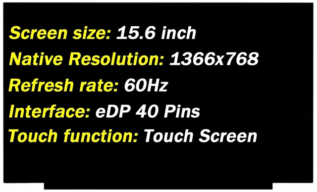 Main image of PEHDPVS for HP 15-dy0013dx 15-dy1023dx 15-dy1751ms Touch Screen Replacement