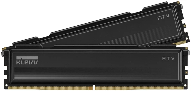 Main image of KLEVV FIT V DDR5 16GB (2x8GB) 6000MHz CL28 SK Hynix A-Die 1.4V Gaming Desktop Ram Memory XMP 3.0 / AMD Expo Ready - Black (KD58GU880-60B280L)