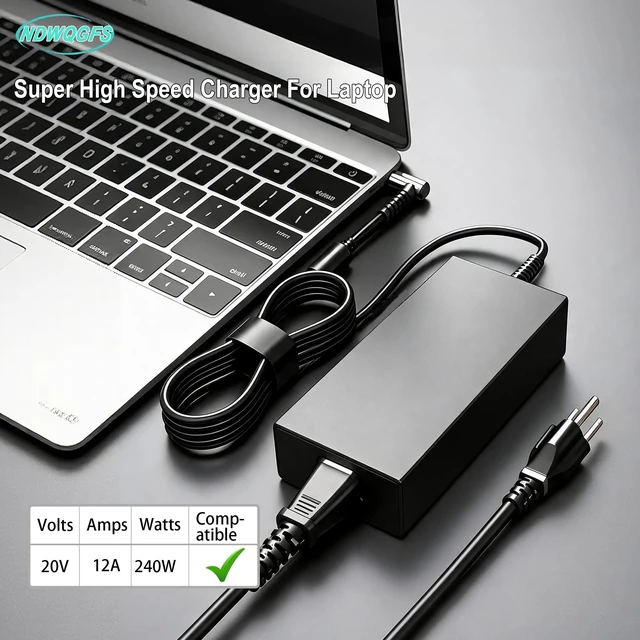 Alt view image 3 of 5 - NDWQGFS 230W 240W Charger for MSI Katana Stealth Creator ac Adapter