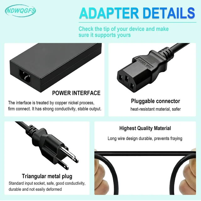 Alt view image 5 of 5 - NDWQGFS 230W 240W Charger for MSI Katana Stealth Creator ac Adapter