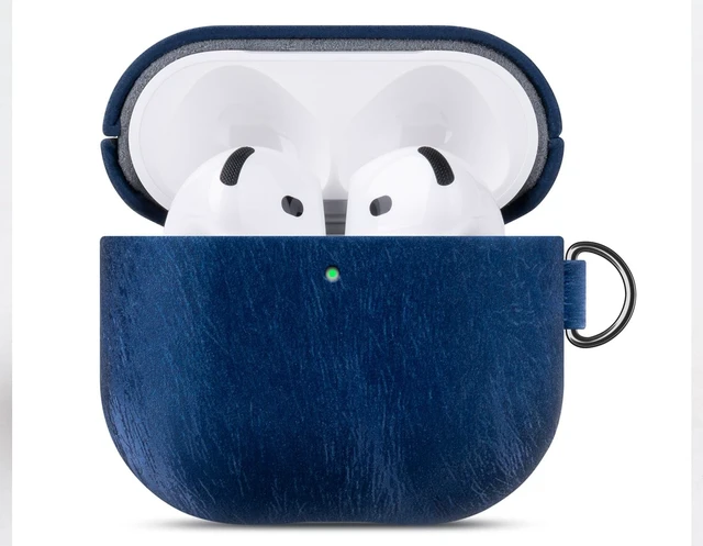 Alt view image 4 of 5 - LOPIE for AirPods 5 / AirPods 4 Case, PU Leather with a Satin-Like Surface