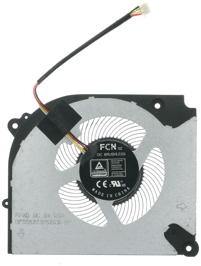 Alt view image 3 of 5 - CPU+GPU Cooling Fan for Gigabyte G5 G6 KF MF KE RC56 Gaming Laptop