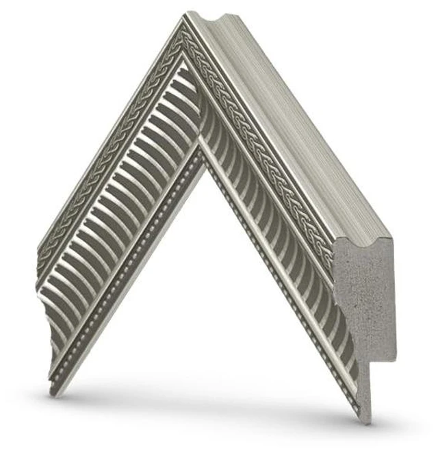 Alt view image 5 of 5 - Empire Silver 55" Deco TV Frame for Samsung The Frame/Pro TVs