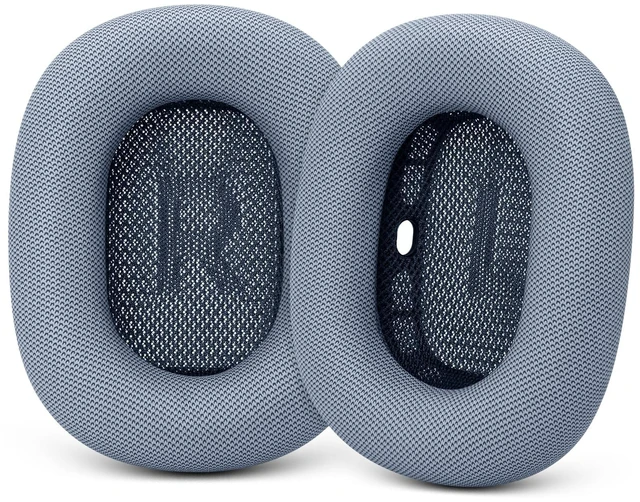 Main image of GEVO Upgraded Ear Cushions Replacement Earpads for AirPods Max 1 & 2 Headphones, Protein Leather Ear Pads Ear Covers Cups with Memory Foam and Magnet for AirPods Max 1 & 2 (Blue)