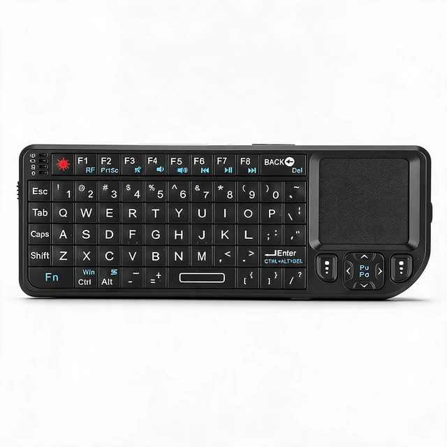 Main image of 2.4G Pocket Mini Keyboard with Touchpad, USB Keyboard for PC, Laptop, Home Theater, Bluetooth Keyboard Alternative