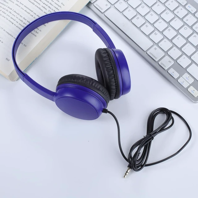 Alt view image 4 of 5 - XOSDA 40 Pack Bulk Headphones for Classroom School Student Kids, Wholesale On Ear Durable Wired Earphones for Class Sets Library Airplane Online Learning and Travel (LS30,40 Mixed)