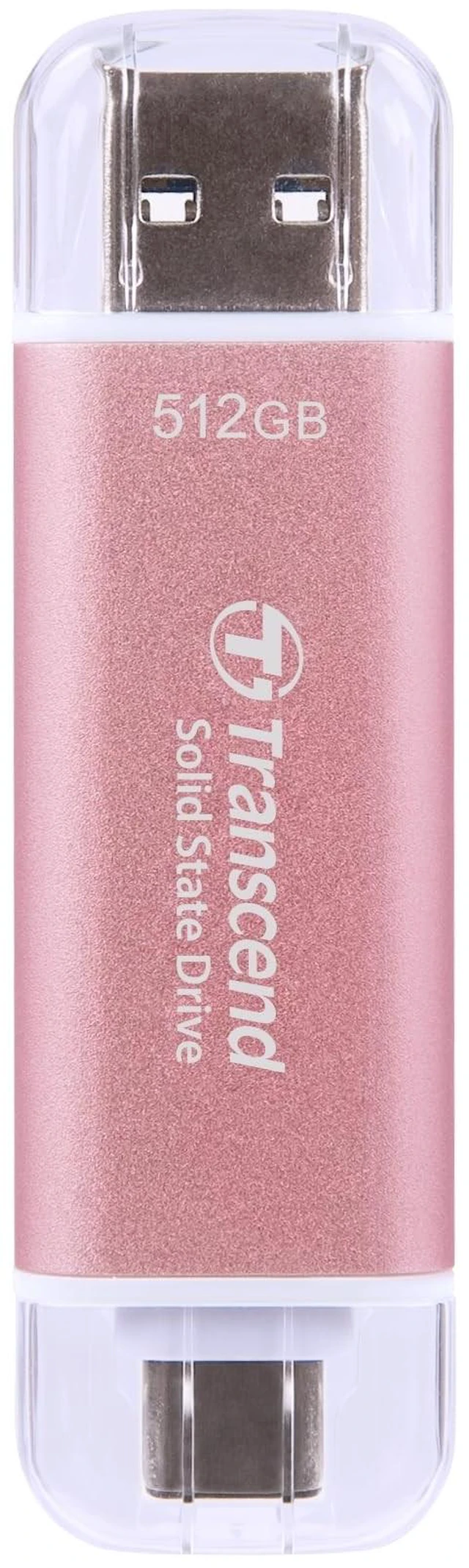 Main image of Transcend 512GB ESD310 Dual Portable SSD 1050MB/s USB-A+C, Thumb Drive
