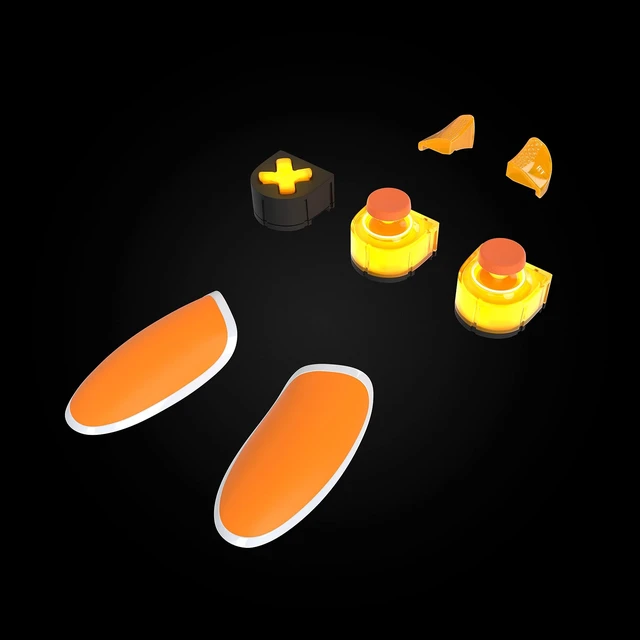 Alt view image 5 of 5 - Thrustmaster ESWAP X LED ORANGE CRYSTAL PACK, Pack of 7 Backlit Orange Modules, NXG Mini-Sticks, Hot-Swap Feature, Compatible with ESWAP X PRO CONTROLLER, Xbox Series X^^S and PC