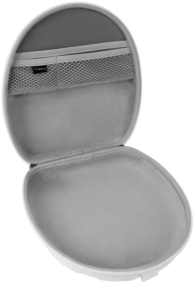 Alt view image 2 of 5 - Geekria PRO Rugged Headphones Case Compatible with Sony WH-CH710N, WH-1000XM6, WH-1000XM5, WH-1000XM4, MDR-1AM2, Hard Shell, Durable, Multi-Layer Protection Travel Carrying Bag (White)
