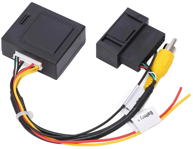 Main image of RGB to Decoder, 12V 5W RGB to AV Converter Decoder Box Adapter Backup Camera Parts Replacement for