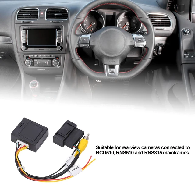 Alt view image 2 of 5 - RGB to Decoder, 12V 5W RGB to AV Converter Decoder Box Adapter Backup Camera Parts Replacement for