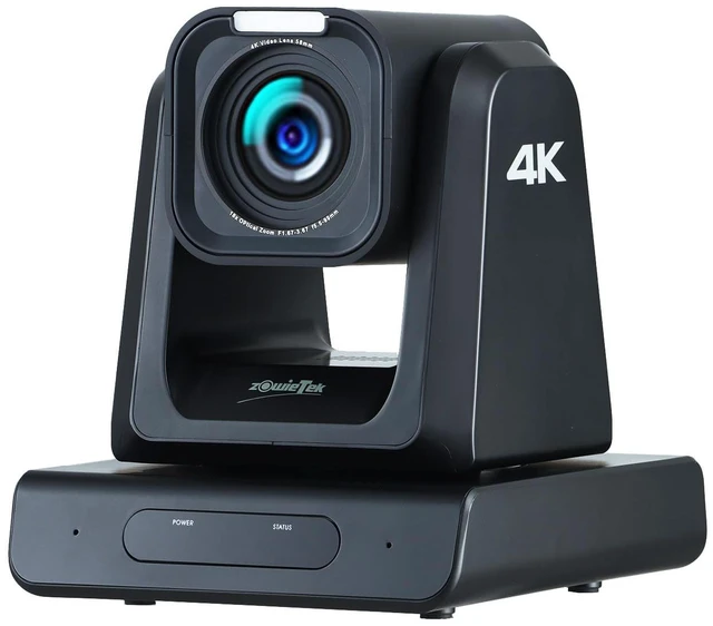 Main image of zowietek ZowiePTZ 4K PTZ Camera, Black, Native NDI^^HX3, 25X, SDI/HDMI/USB