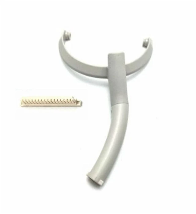 Main image of WH-1000 XM5 Headband Hanger Bracket Swivel Hinge and 16 pin Connector pins Replacement Parts for Sony WH-1000XM5 Headphone (Silver-Left)
