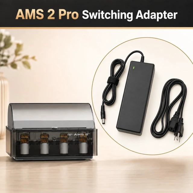 Alt view image 2 of 5 - from haoranli 24V 4A AMS 2 Pro Switching Adapter Power Supply for Bambu Lab AMS 2 Pro Automatic Material System, Compatible with Honor ADS-96HLA-19-1 24096E, 96W AC DC Power Adapter Cord Charger